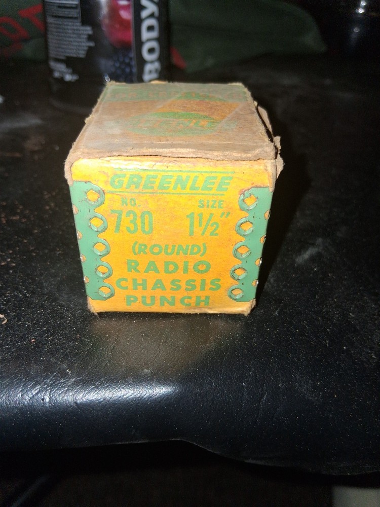 greenlee radio chassis punch 730