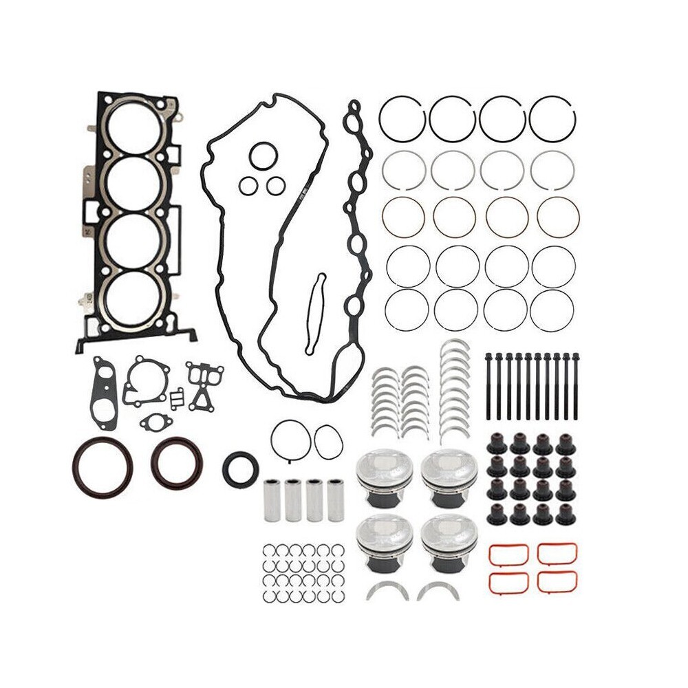 For Hyundai Sonata Kia Optima 2.4L Engine Crankshaft Connecting Rod Piston Kit