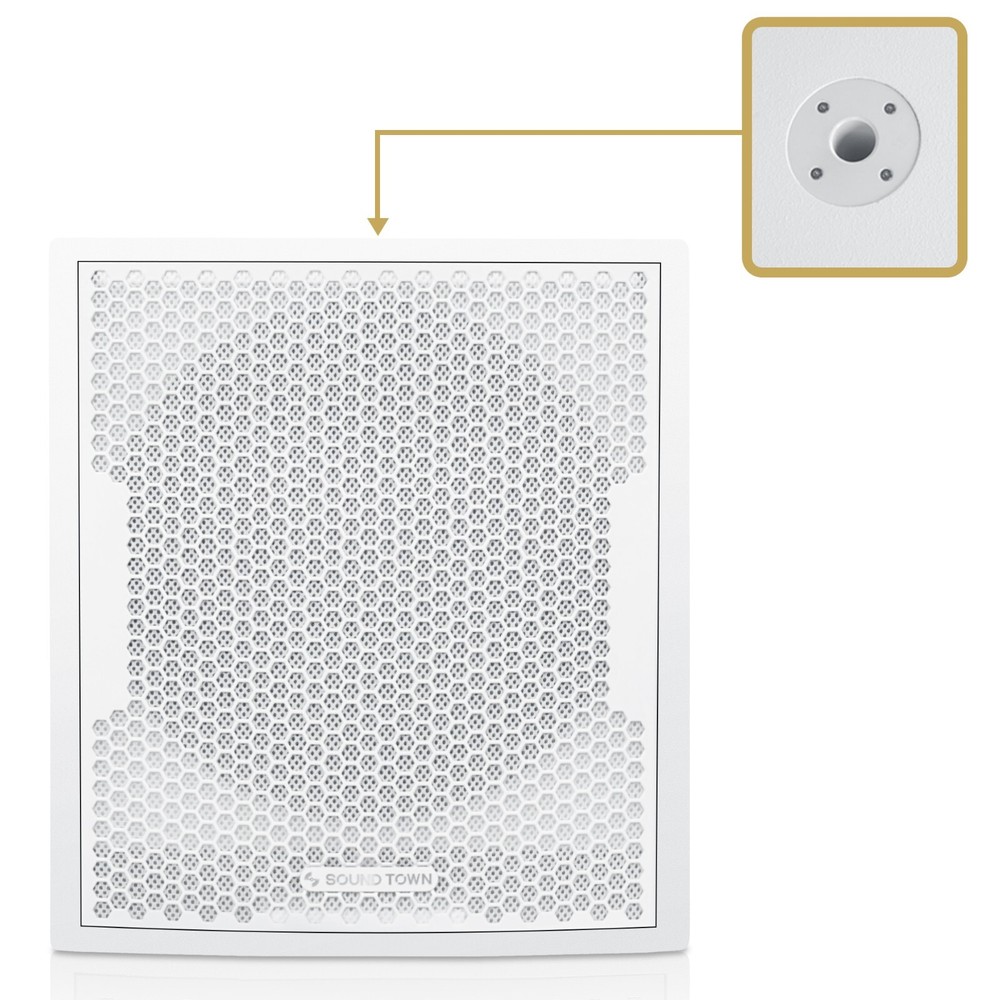 Sound Town CARPO Column Speaker Subwoofer Mini Line Array System (CARPO-V5W12)