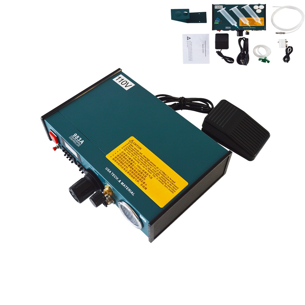 Precition Semi-Automatic Glue Dispenser Solder Paste Liquid Controller Dropper