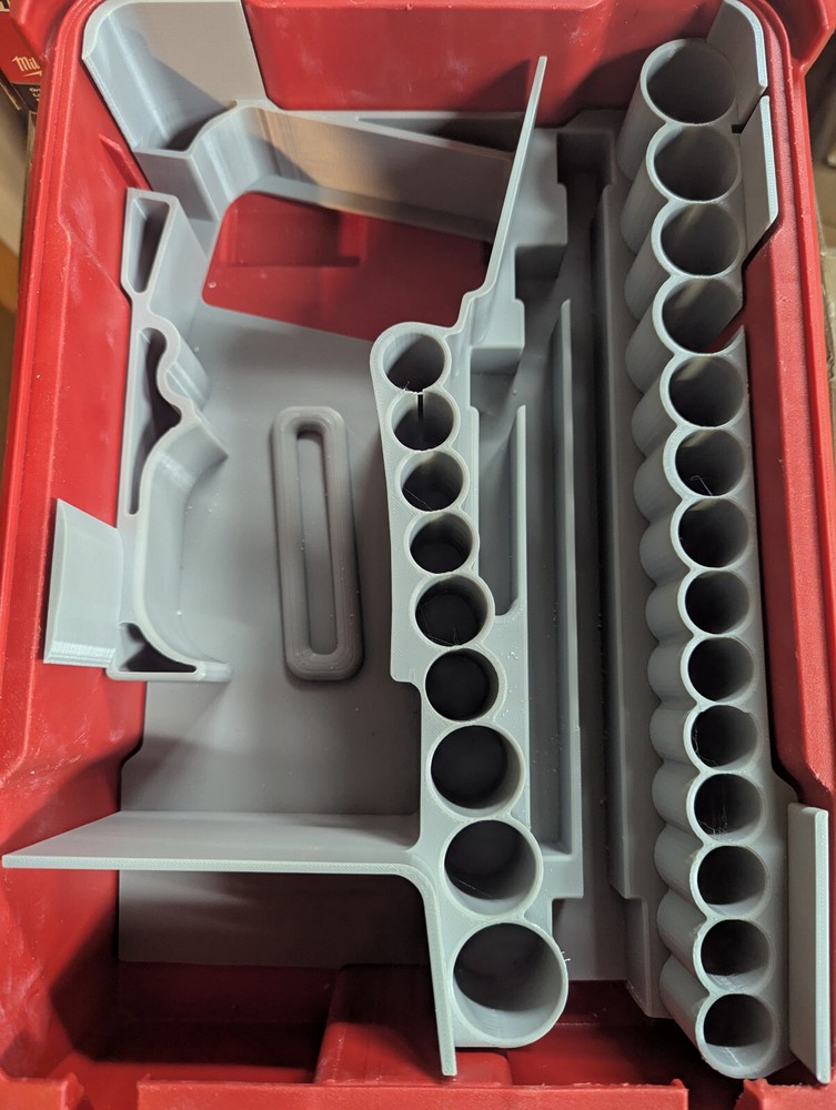 Milwaukee Packout Insert for M12 Stubby Impact Gen1 (Insert Only)