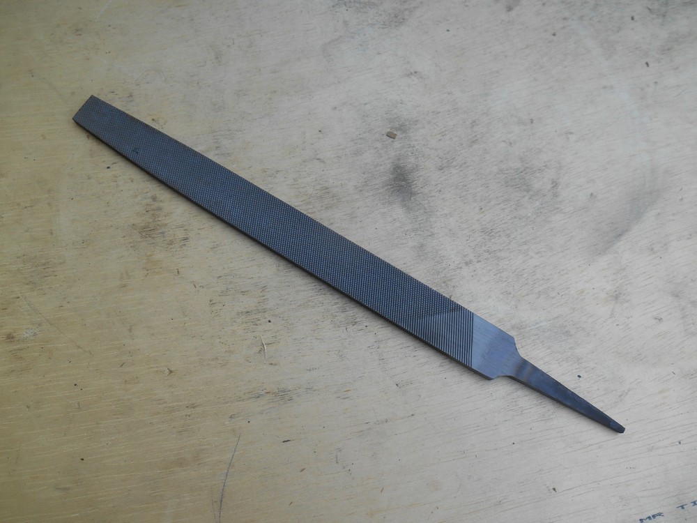 NIcholson 10" flat bastard file, NOS, USA