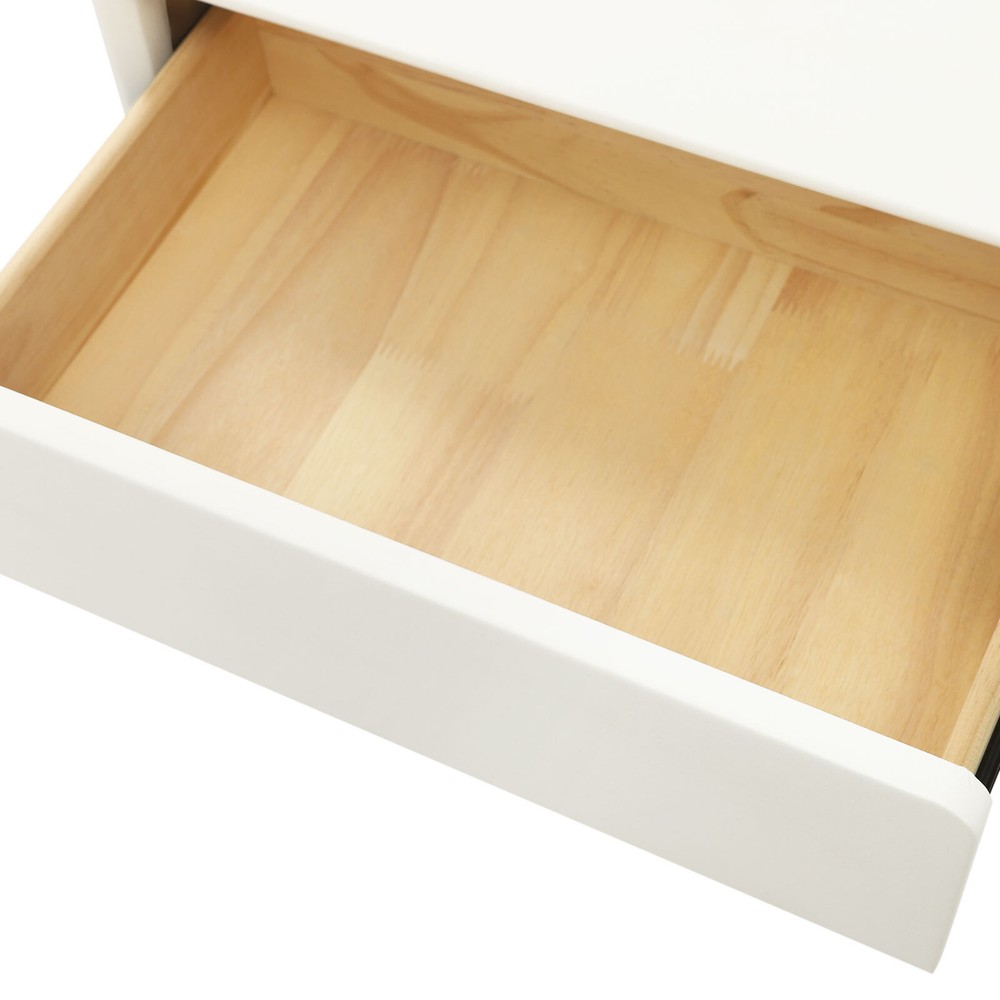 Bedside Table, Storage Bedside Table, Small Bedside Table with 2 Drawers