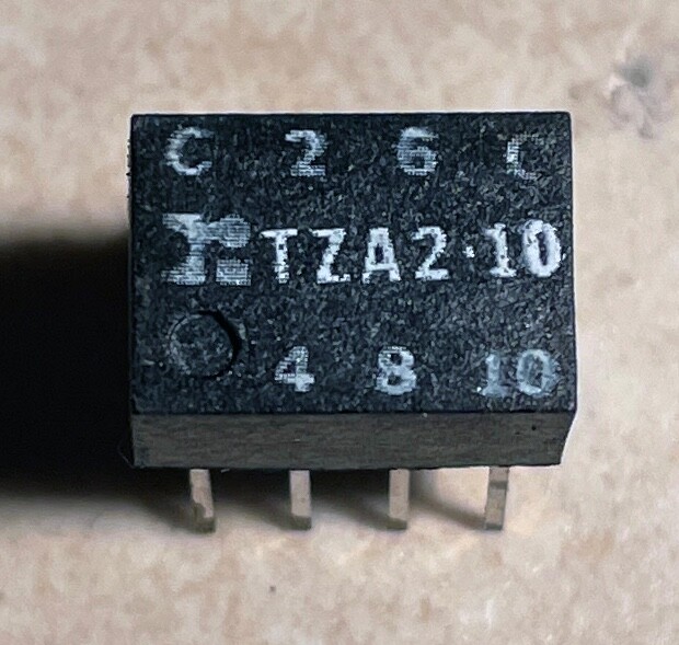 Rhombus TZA2-10 5 Tap high Performance Passive Delay Module  - NOS