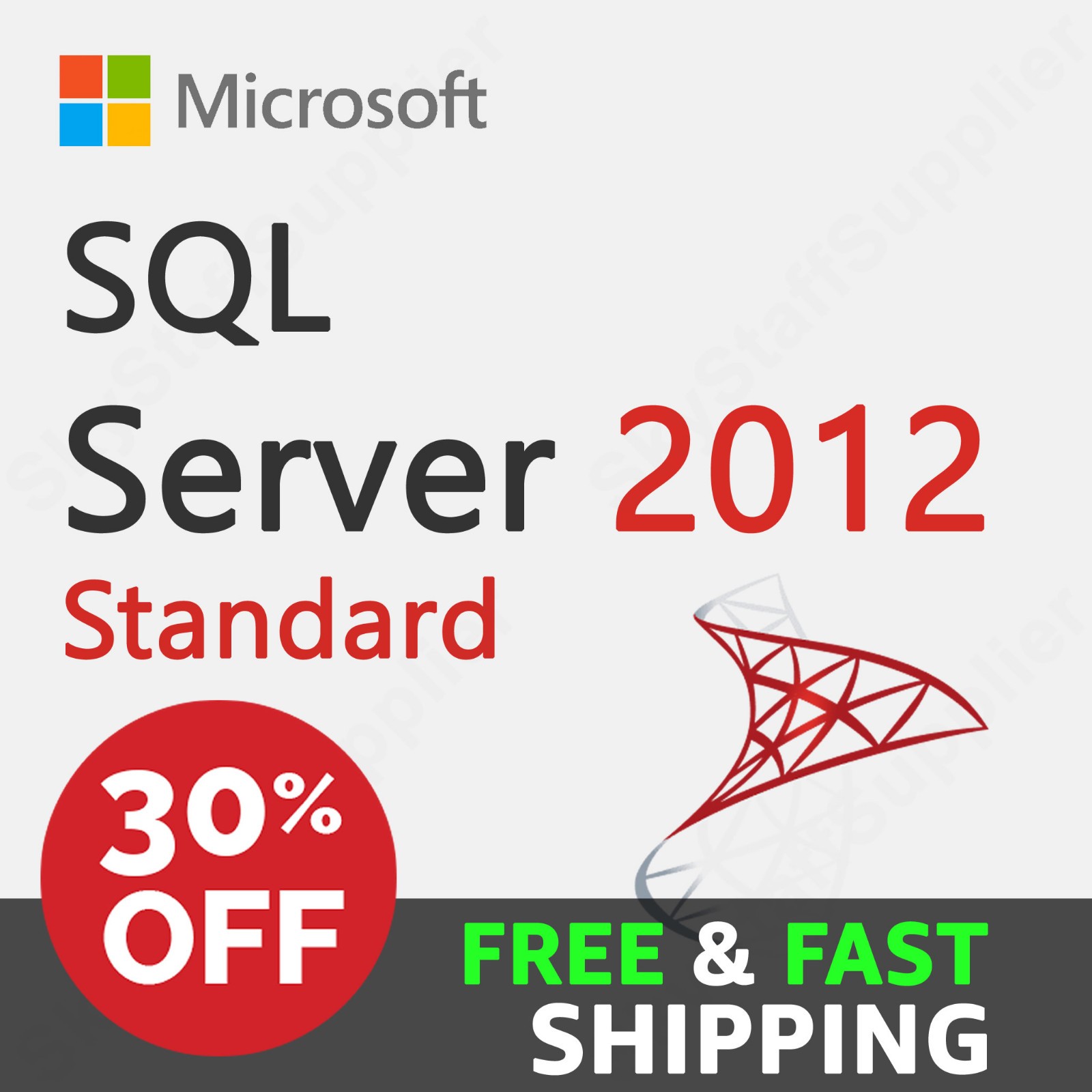 Microsoft SQL Server 2012 STANDARD 24 Core License | Brand-New Pack