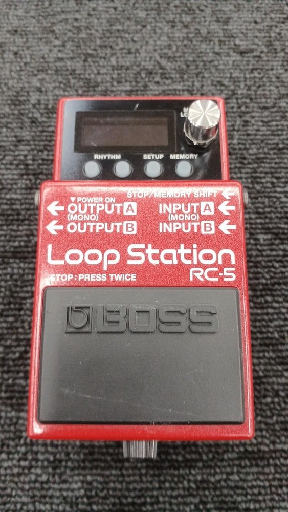 BOSS RC-5 Loop Station Compact Pedal Looper Effector