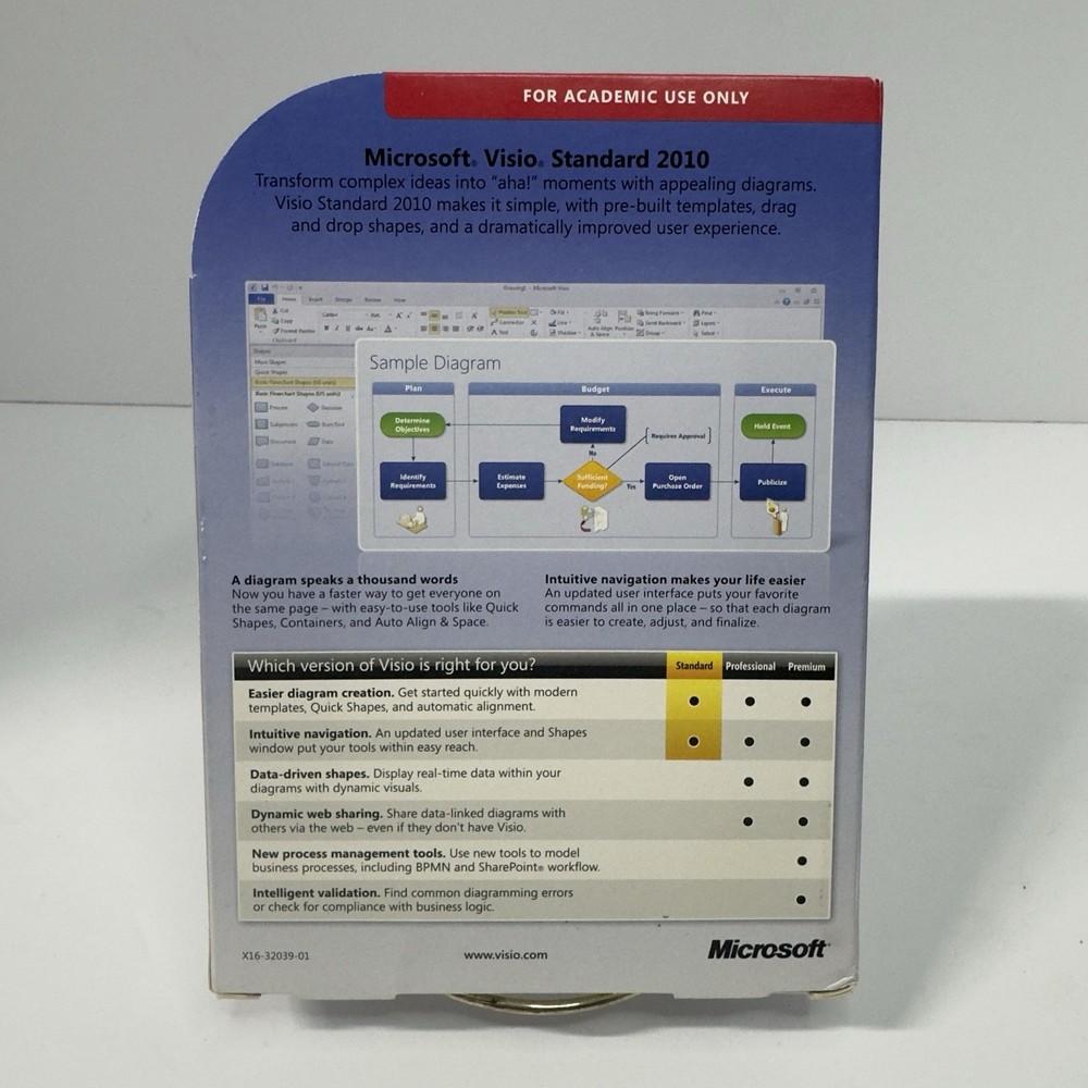 Microsoft Visio Standard 2010 Academic Full Version