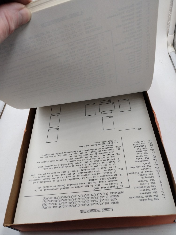 A Stack Of Tarot Documentation