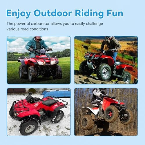 TRX250 Carburetor Carb Kit Compatible with Recon 250 Fourtrax TRX250EX