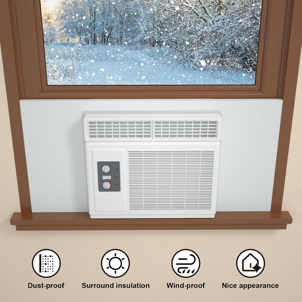 Window Air Conditioner Side Insulated Panel, 1PIC Full Surround Insulation Panel