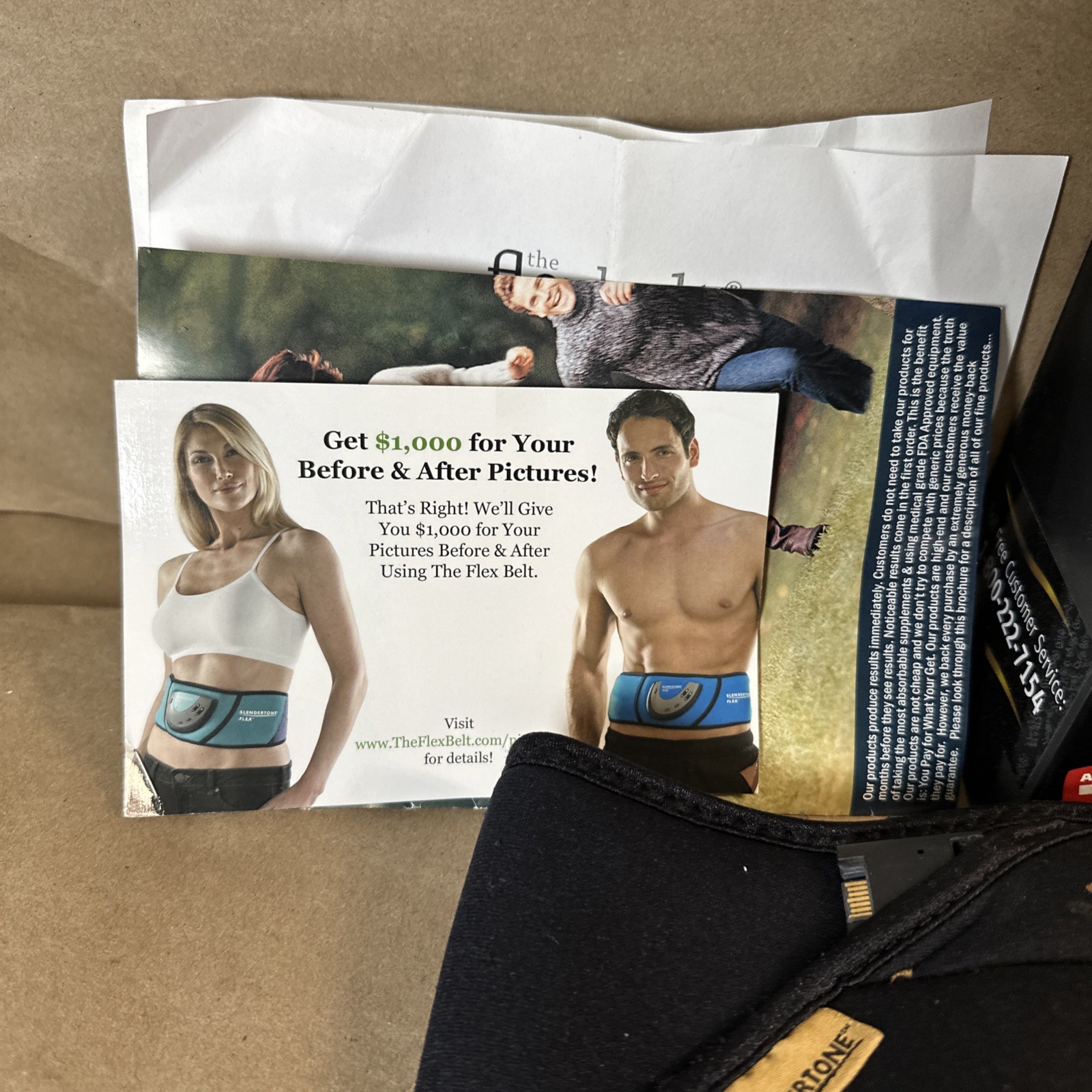 Dead BATTERY Slendertone X-70 Ab Toning Belt Controller Charger With Extra Gel