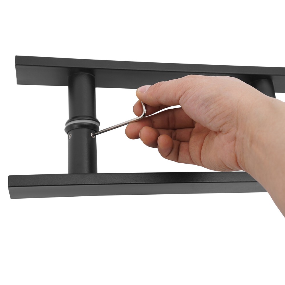 H Shape Door Pull Handle Double Sided Pull Push Sliding Barn Door Handles