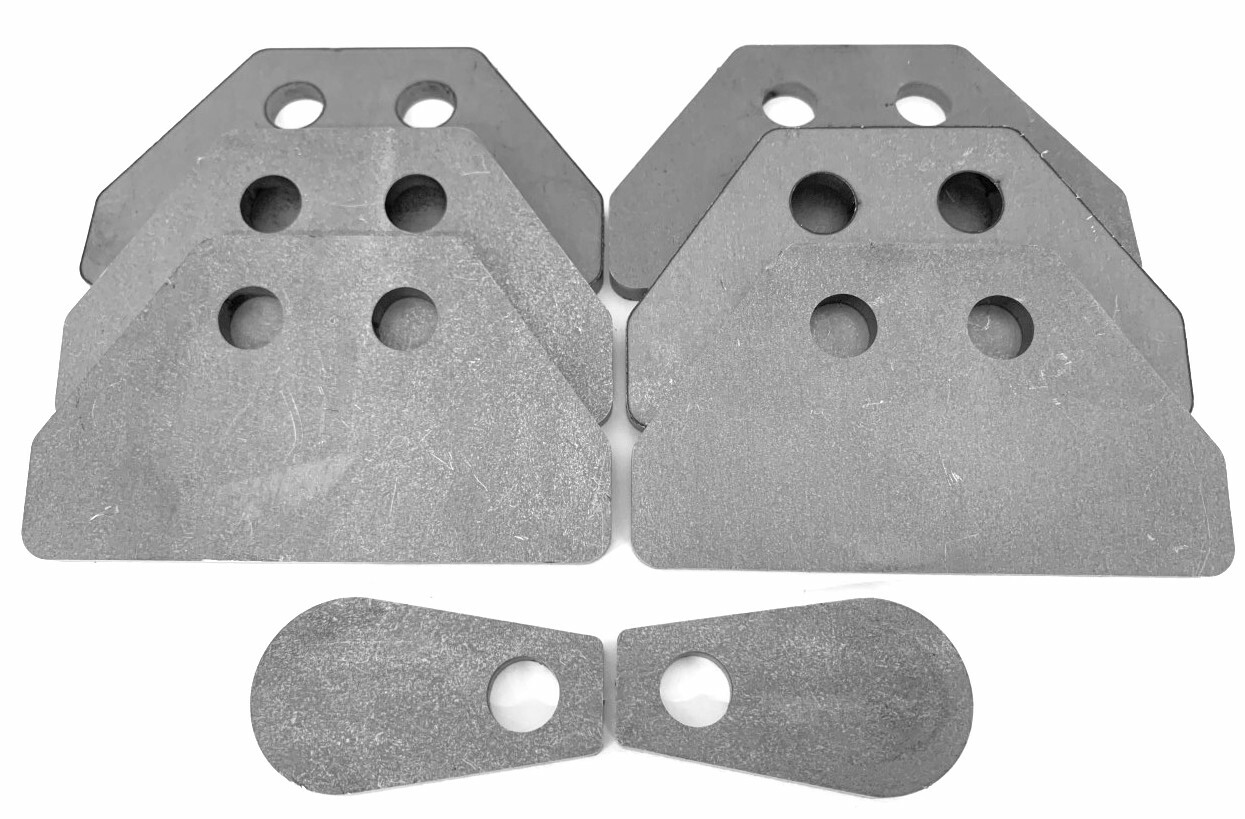 Tree Kicker / Nerf Bar Weld Plates Fits Polaris XP1000 / Turbo S Models 4 Seat