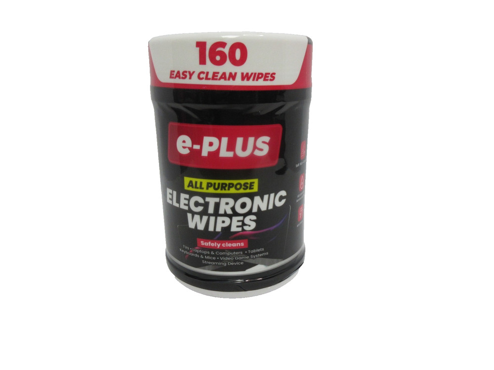 E-Plus for Electronics 160 Count Screen & Surface Cleaning Wipes LCD - Plasma