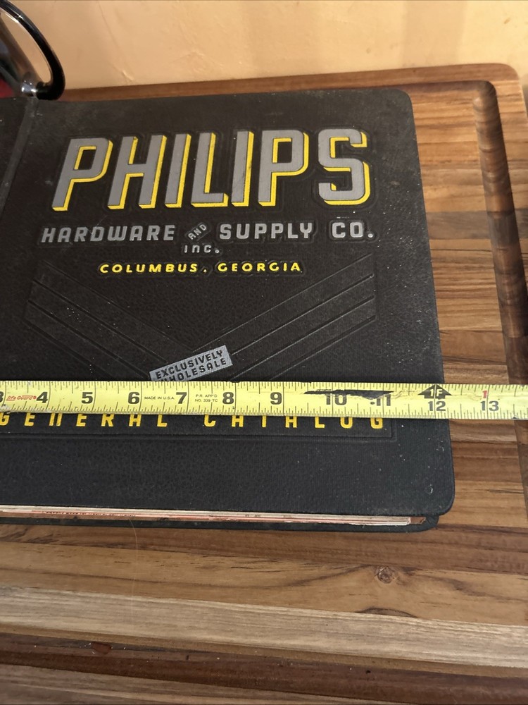 1954 PHIILIPS Hardware Tools Supplies General Catalog