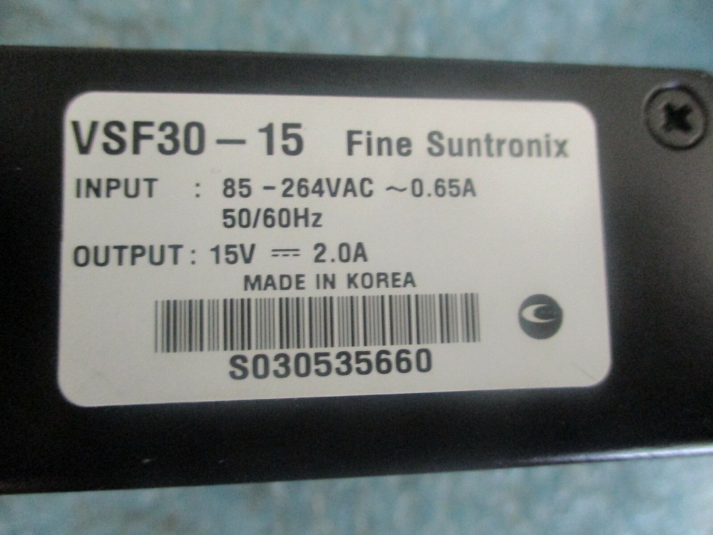 Fine Suntronix Model: VSF30-15 Power Supply