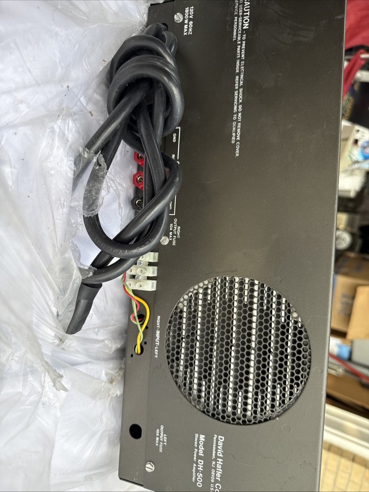 Hafler Five Hundred (dh500) power amp both channels Work