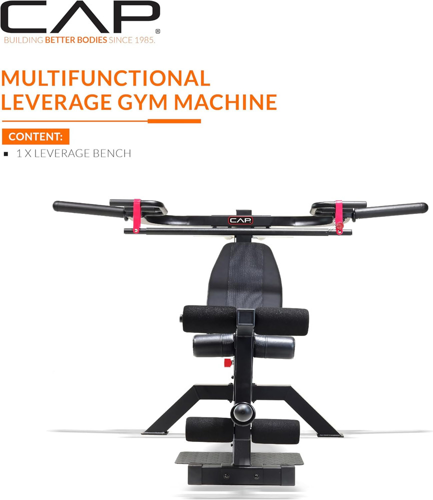 Multifunctional Leverage Gym Machine for Full-Body Strength Training