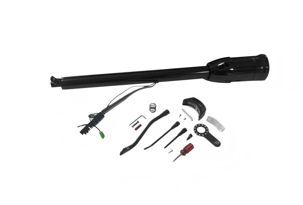 For 1963-64 Chevy Impala Black SS Tilt Automatic Steering Column Shift W/Adapter