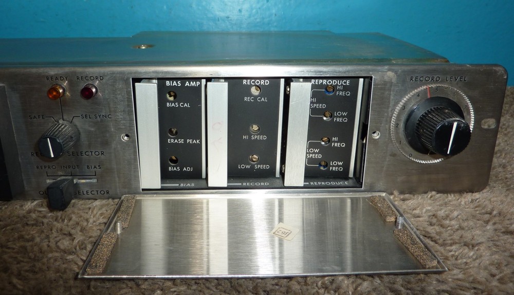 2 Ampex Microphone Preamplifiers for AG-440 w/ Input Transformers & Modules