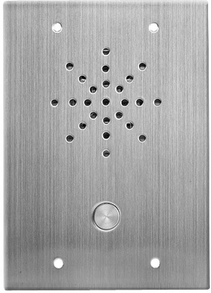 Bogen Vrs1 Vandal Resistant Speaker With Call Button Silver New
