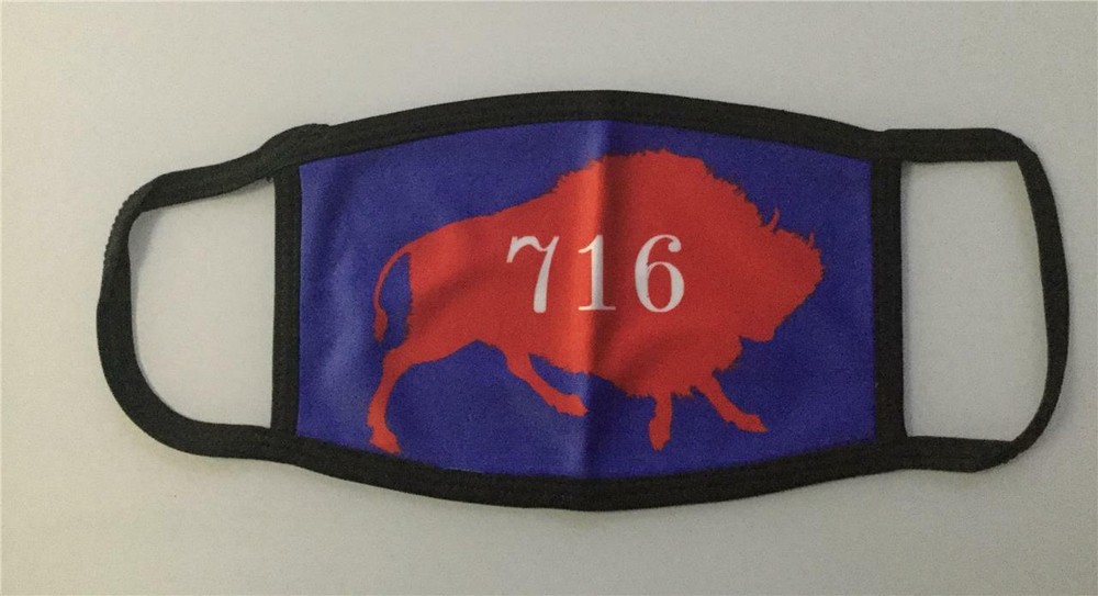Buffalo 716  Area Code Face Mask