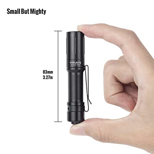 ThruNite EDC Flashlight Archer Mini, 405 Lumens Tail Switch LED Flashlight,