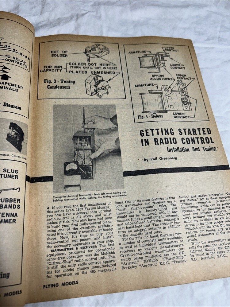 Flying Models April 1953 Magazine