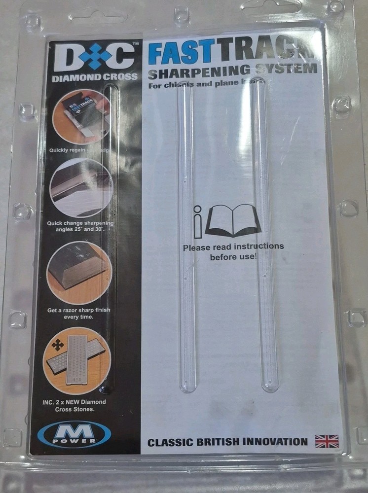 Diamond Cross Fast Track DC/FTSDX Chisel Sharpening Kit. Fixed Angle Tech.