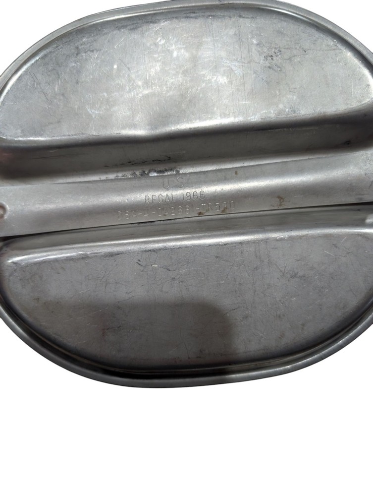 ORIGINAL US ARMY & MARINE INFANTRY MESS KIT-DATED:1966