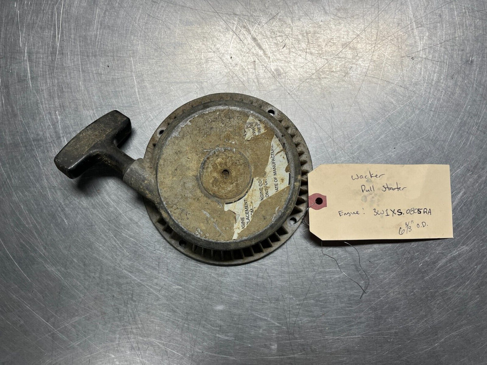 OEM WACKER Pull Start Recoil Starter 6-3/16" Outer Diameter