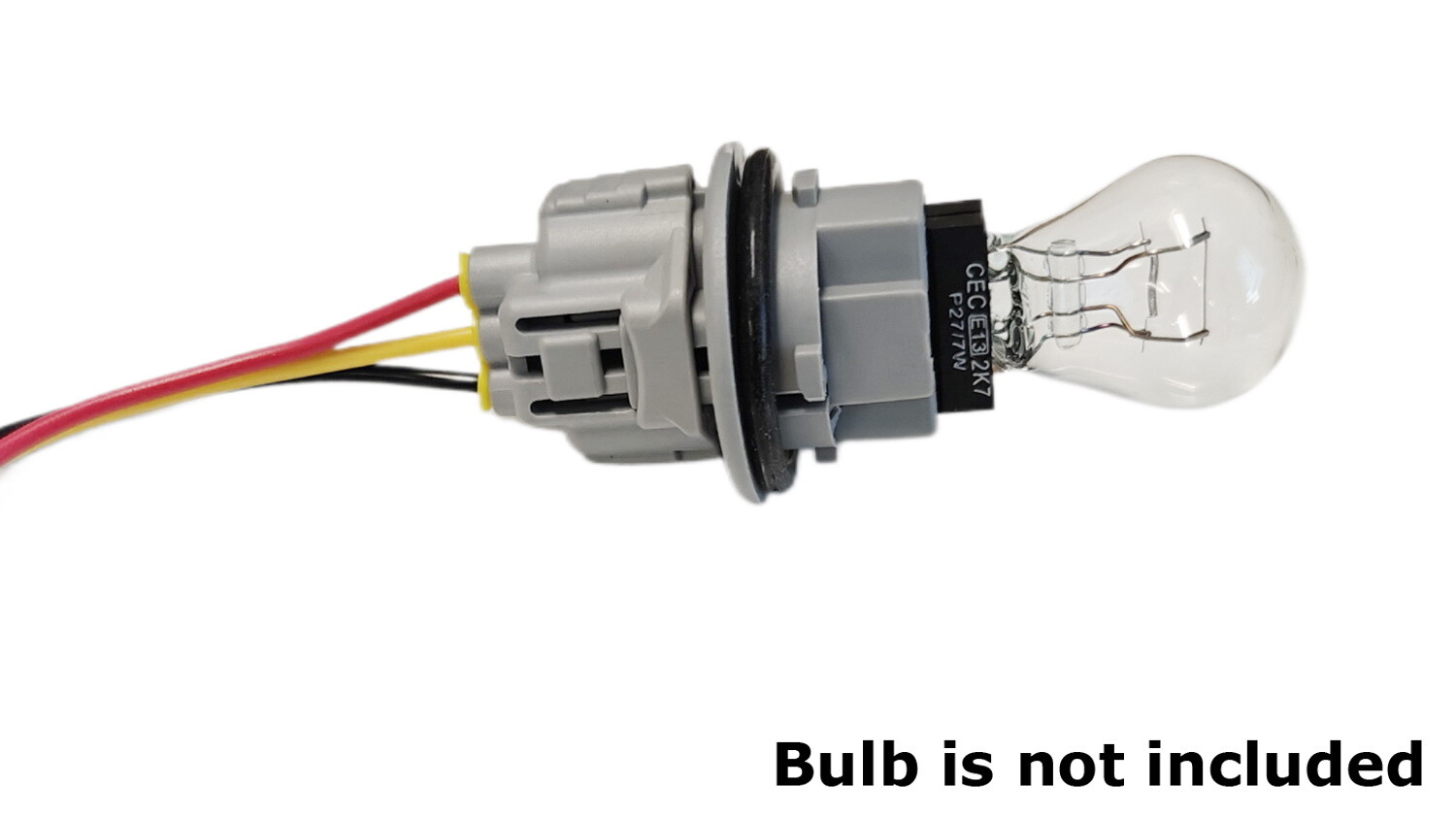 3157 Front Turn Signal/DRL Light Bulb Plug Socket w/5" Adapter Wiring For Toyota