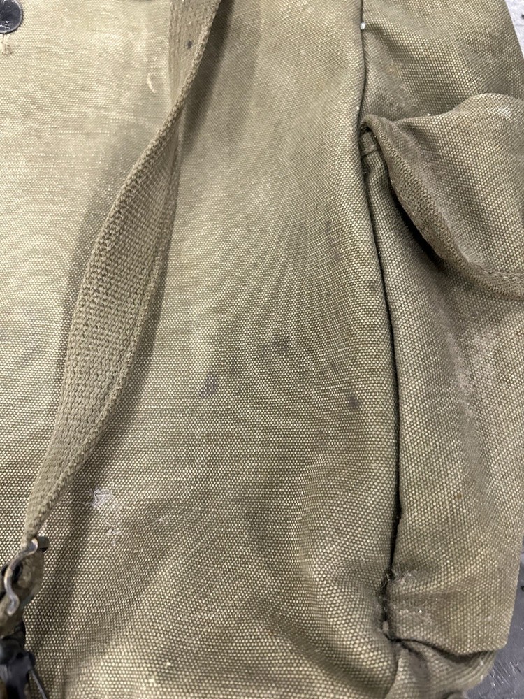 RARE 1945 Vintage WW2 Backpack Sack US Marine Military Gear Rucksack World War 2