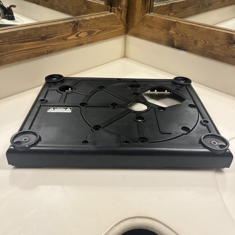 Technics SL-1200MK2 Rubber Base Bottom Cover Replacement