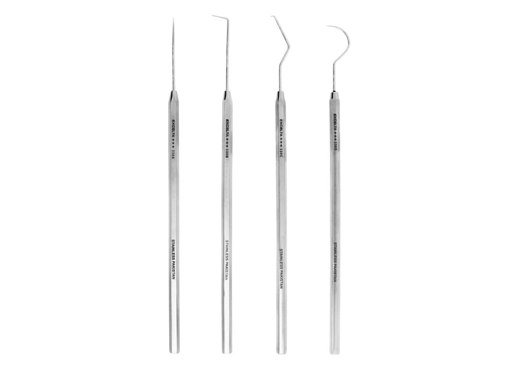 Excelta 330K Probe Kit, SS, 0.01' Fine Tip, 6' OAL