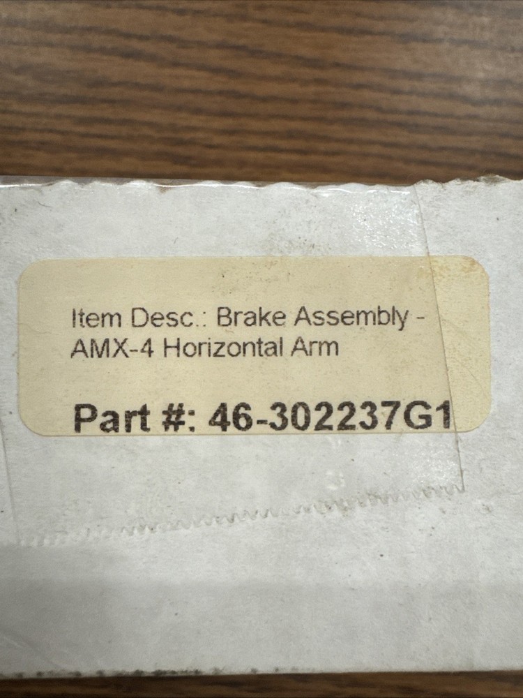 GE AMX-4 Horizontal Arm Brake Assembly Bin6