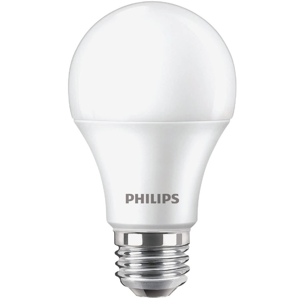 Philips A19 E26 Soft White Led Bulbs 75 Watt Equivalent 4 Pack Energy Efficient
