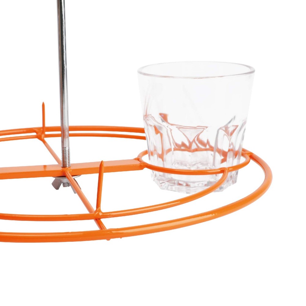 Solution4Patio Baltimore Oriole Feeder, Orange Halves Fruit & Grape