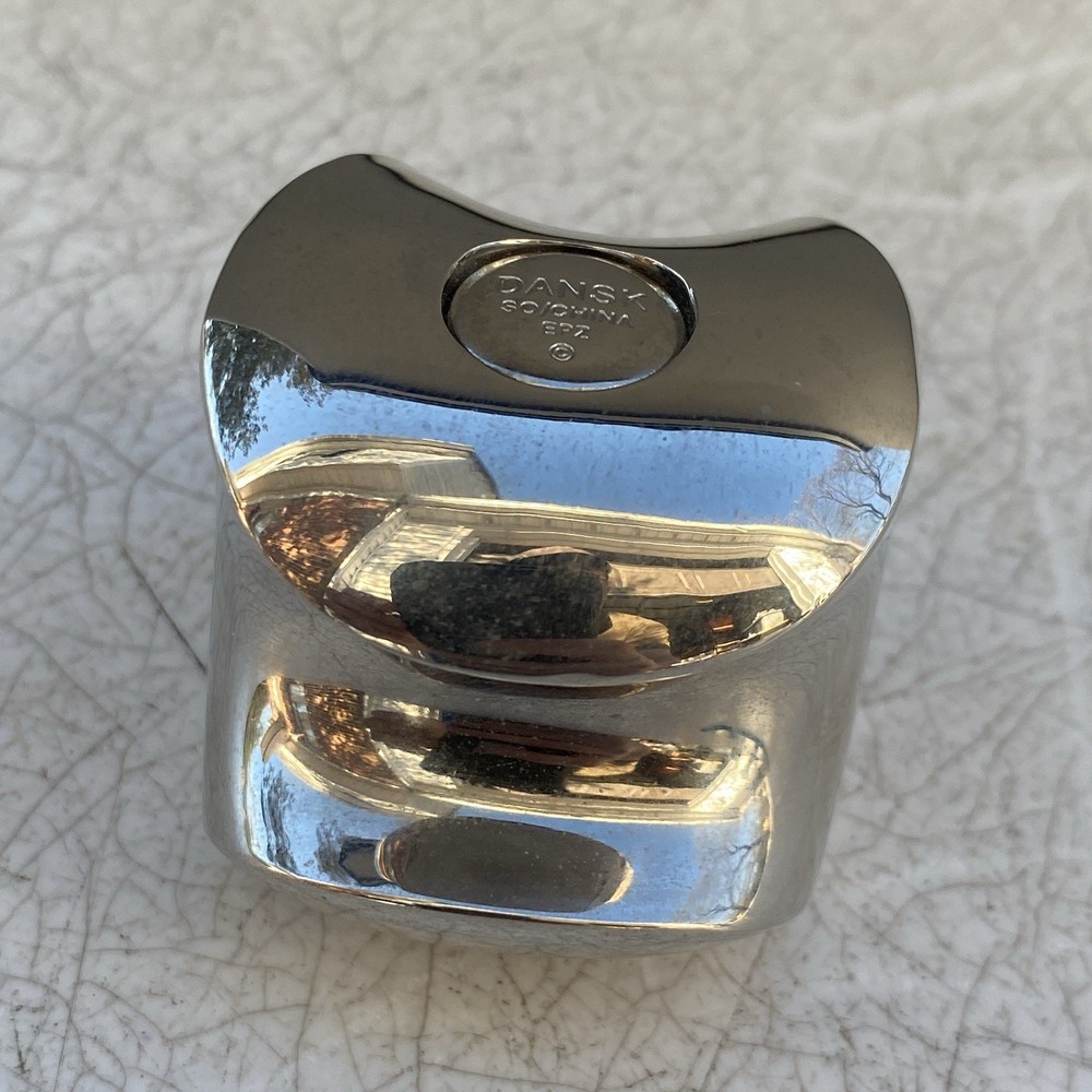 Dansk Otero Paperweight Silver plated