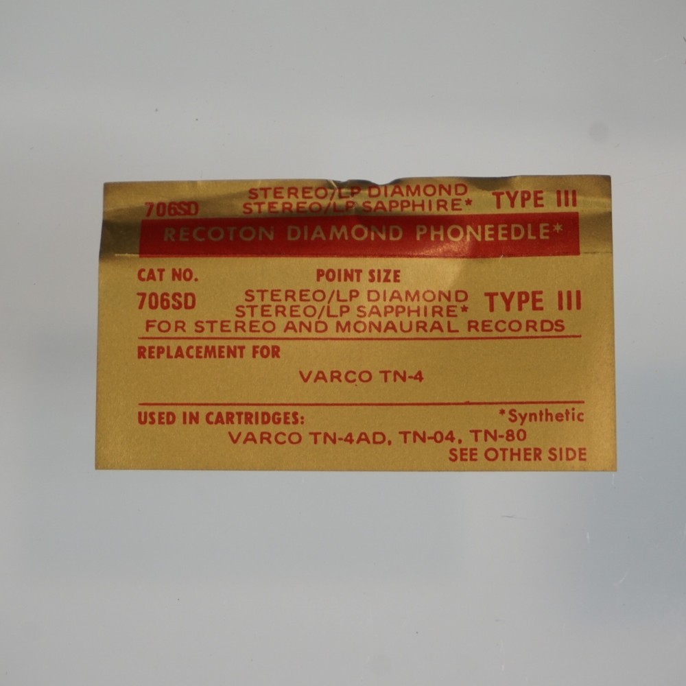 Recoton Diamond Phoneedle 706-SD