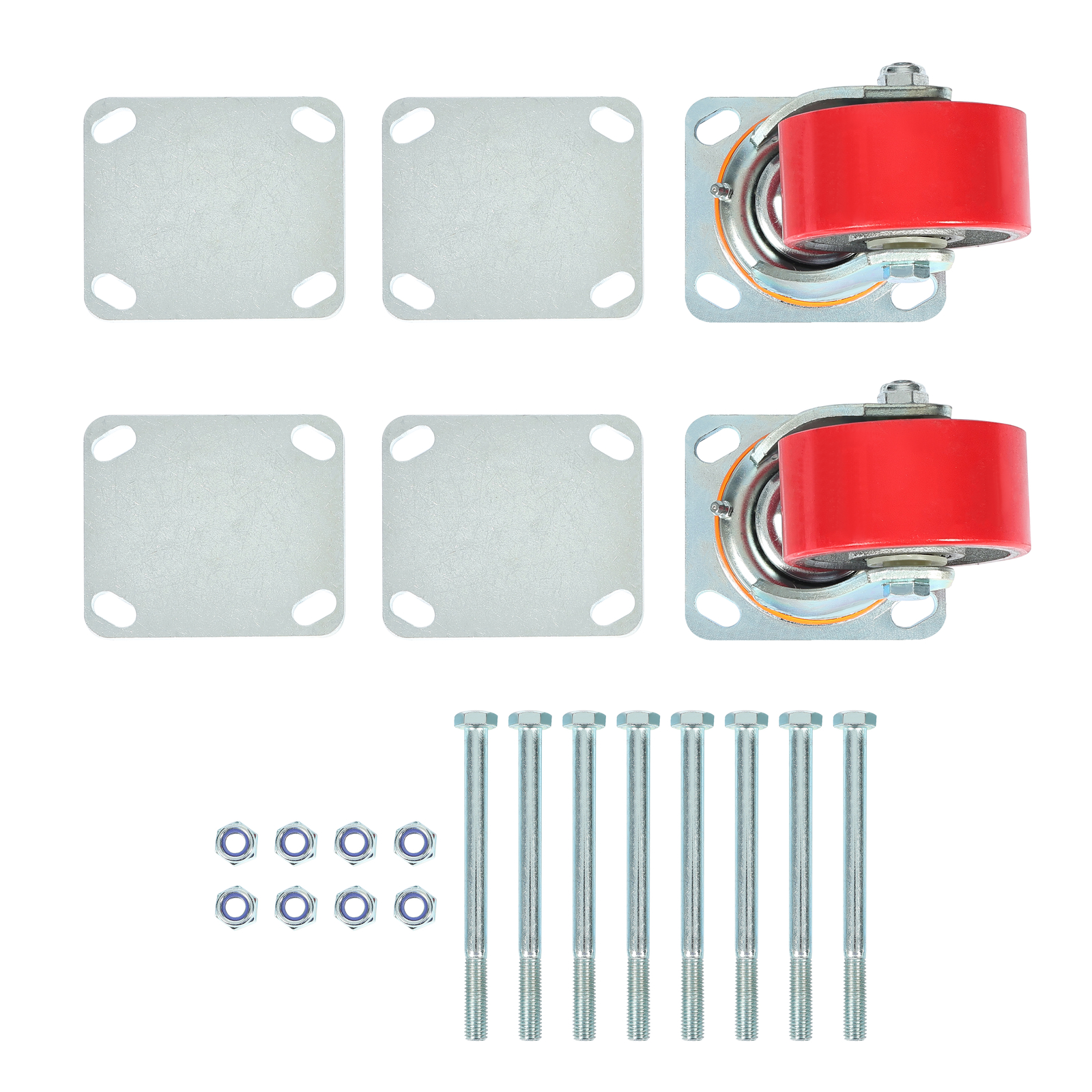 For RV Travel Trailer Fifth Wheel RV 2.5" or 3" Receivers Hitch Mount Skid Wheel