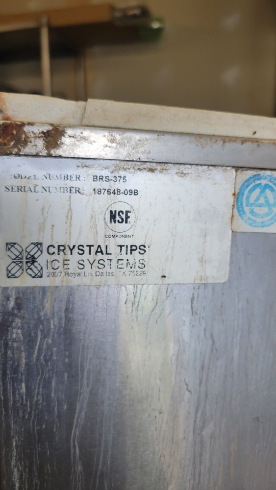 ice machine bin used