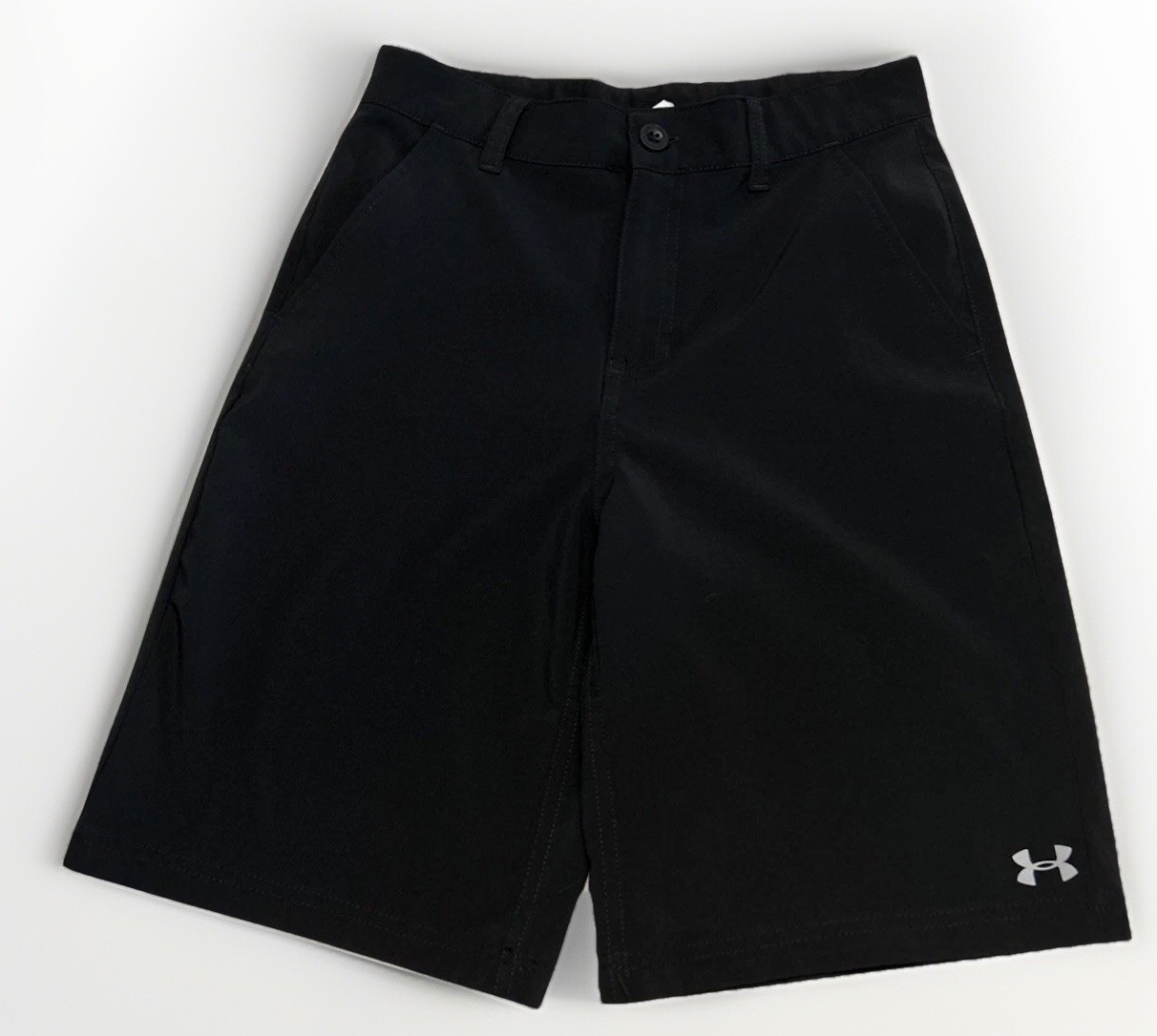 Boys Under Armour Polo Shirt & Golf Chino Shorts Sz YLG 14 Casual Outfit
