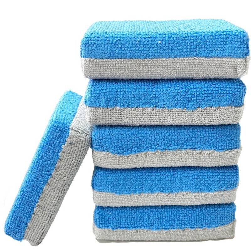 12-Pack Microfiber Ceramic Applicator Pads with Protective Repellent Lining