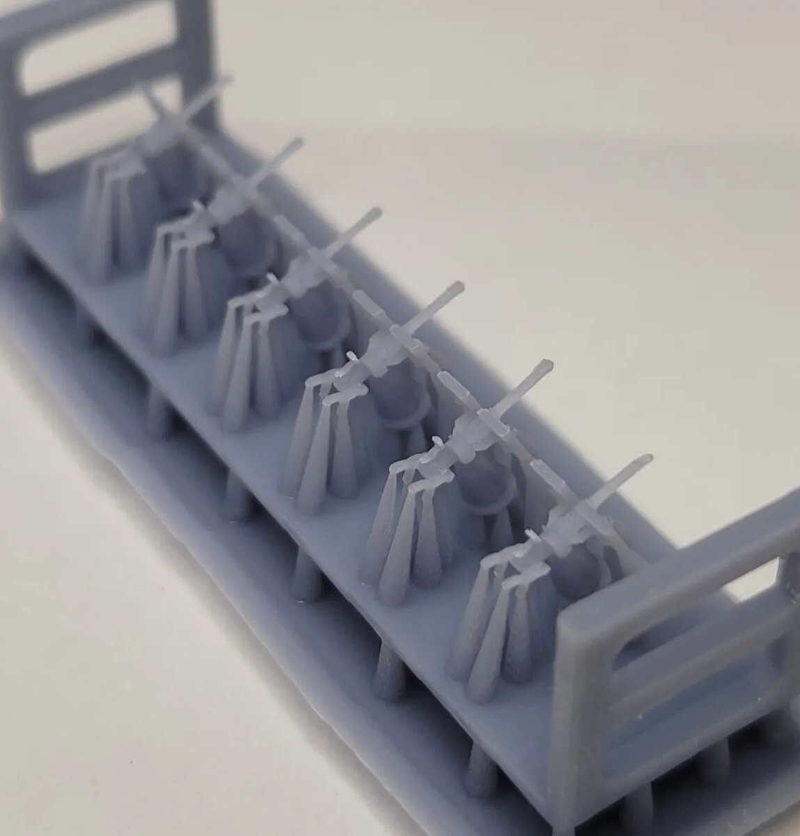 1/350 3D Printed 20mm Oerlikon AA Guns (Early) X 12 For WW2 Model Warships
