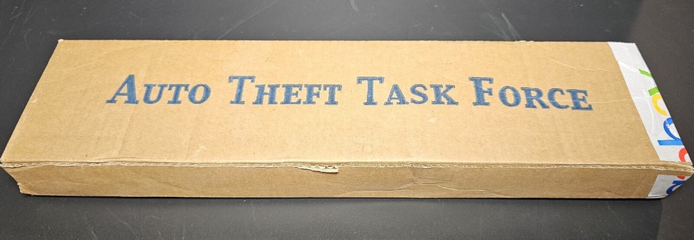 Auto Theft Task Force Steering Wheel Lock New