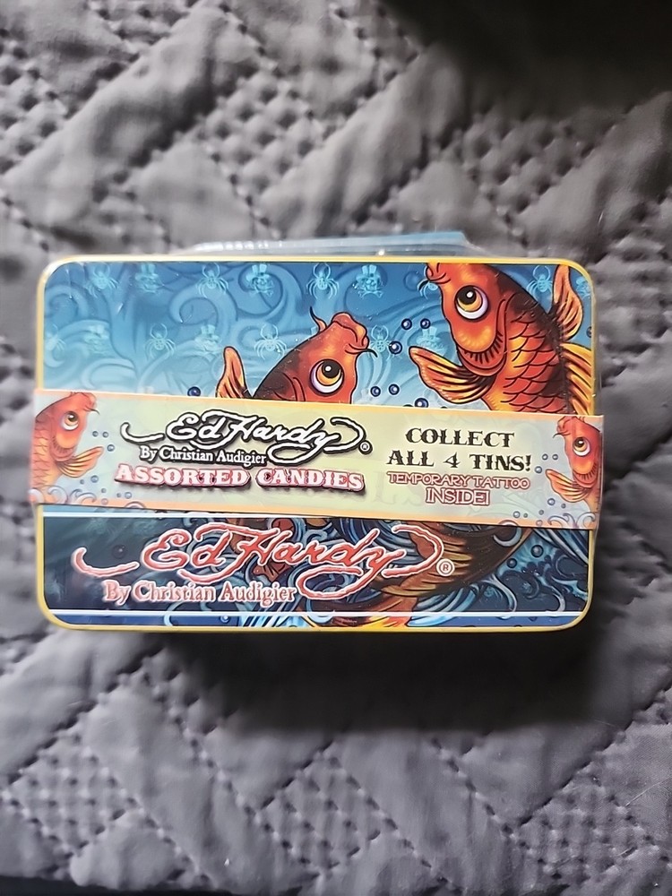 Ed Hardy Assorted Candies All 4 Tins