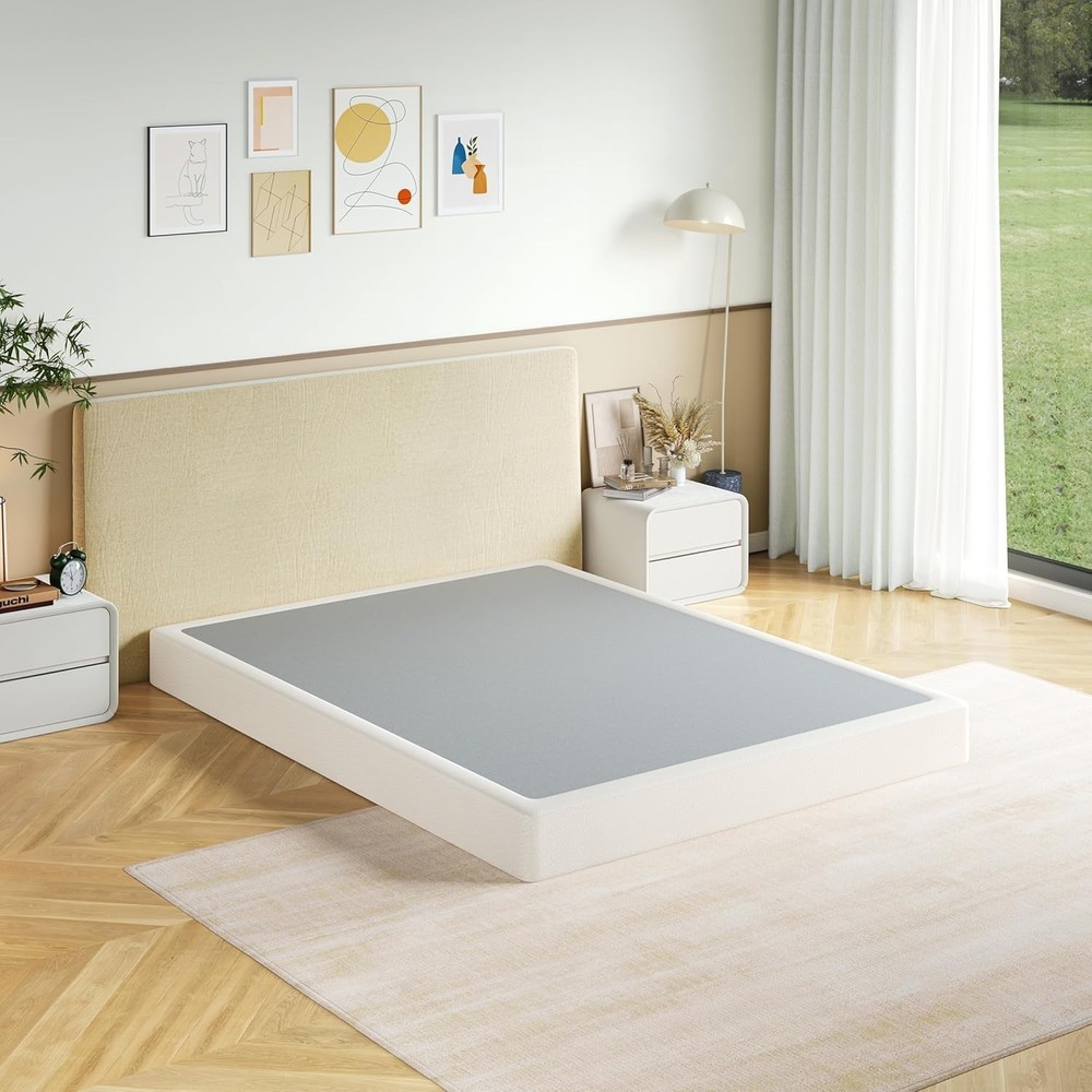 7 Inch Full Bed Mattress Foundation Frame