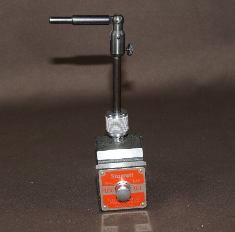 Starrett 657 Magnetic Base Indicator Holder