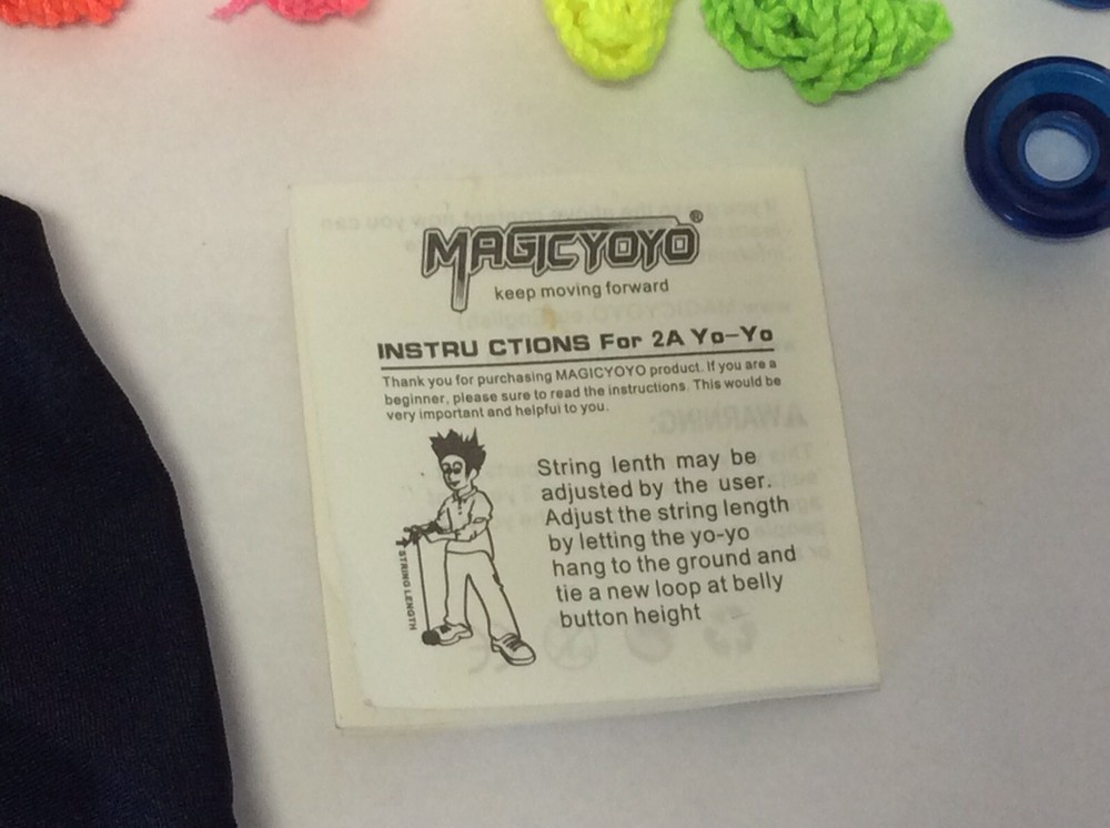 MAGIC YO-YO Competitive + Glove + 4 Strings, Storage Bag & Instructions